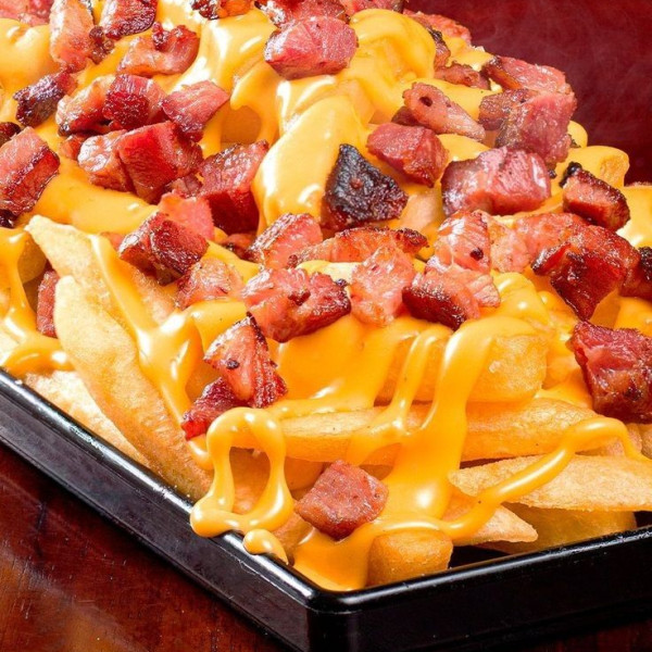 Batata Fritas c/ Cheddar & Bacon 350g